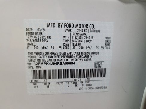 Used 2024 Ford Edge SEL image 33