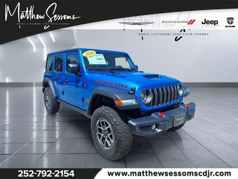 New 2026 Jeep Wrangler Unlimited Rubicon AWD/4WD image 1