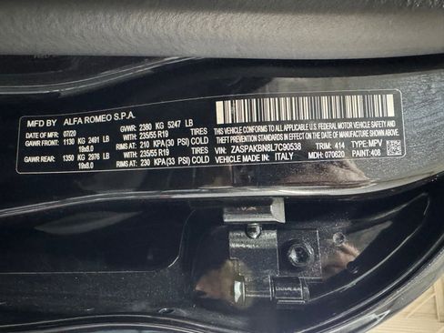 Used 2020 Alfa Romeo Stelvio Ti w/ Active Blind Spot Package image 29