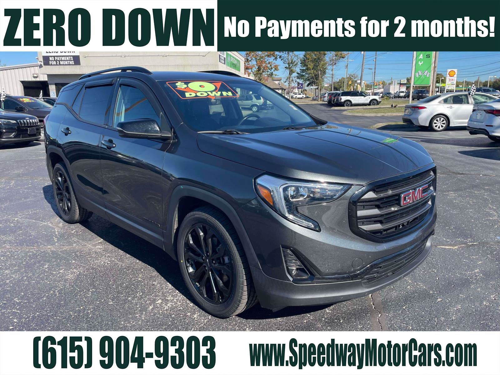 Used 2021 GMC Terrain SLT w/ Elevation Edition FWD image 1