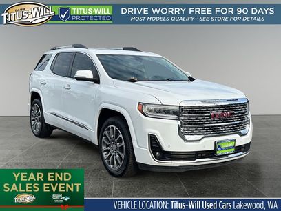 Used 2021 GMC Acadia Denali w/ GMC Pro Grade Package