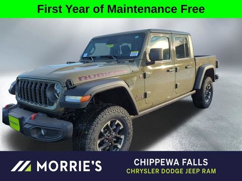 New 2026 Jeep Gladiator Rubicon w/ Steel Power Dome Hood Package image 1