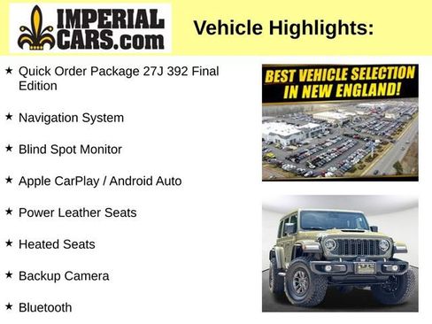 Used 2025 Jeep Wrangler Unlimited Rubicon 392 AWD/4WD image 8