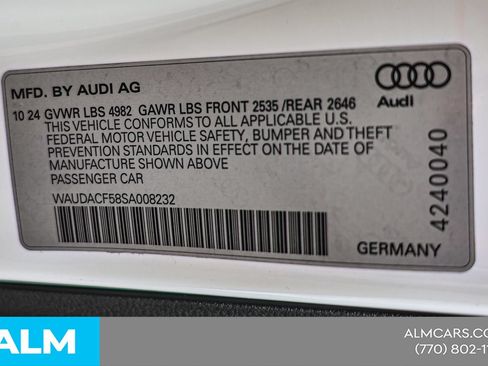 Used 2025 Audi A5 2.0T Premium Plus AWD/4WD image 47