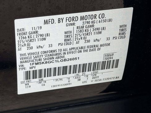 Used 2020 Ford Explorer ST w/ ST Street Pack AWD/4WD image 23