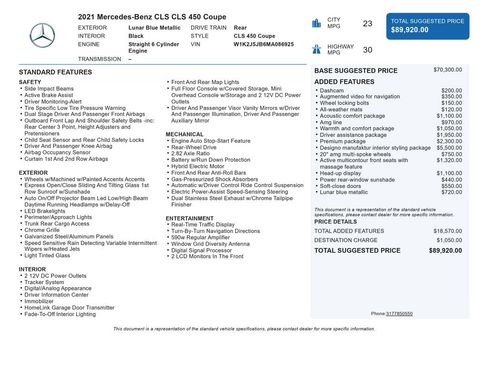 Used 2021 Mercedes-Benz CLS 450 image 12