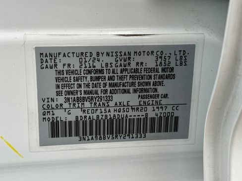 Used 2024 Nissan Sentra S FWD image 28