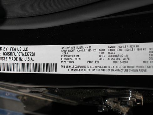 New 2026 RAM 1500 RHO AWD/4WD image 46