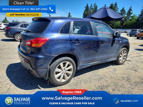 Used 2012 Mitsubishi Outlander Sport SE AWD/4WD image 4