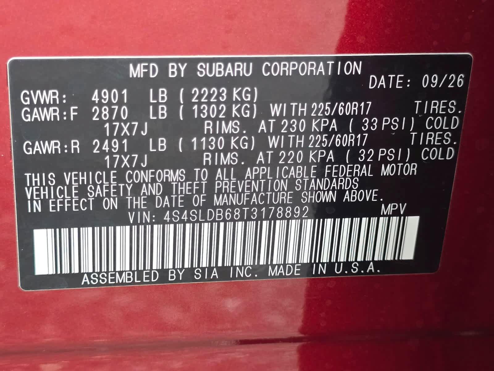 New 2026 Subaru Forester Premium AWD/4WD image 31