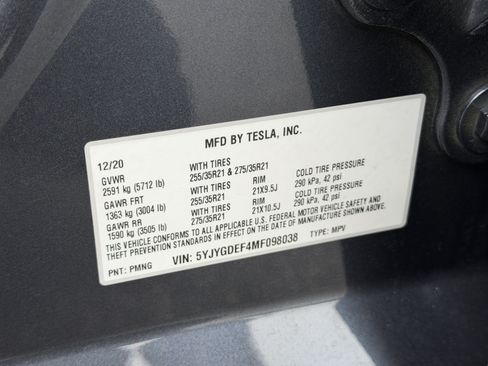 Used 2021 Tesla Model Y Performance AWD/4WD image 32
