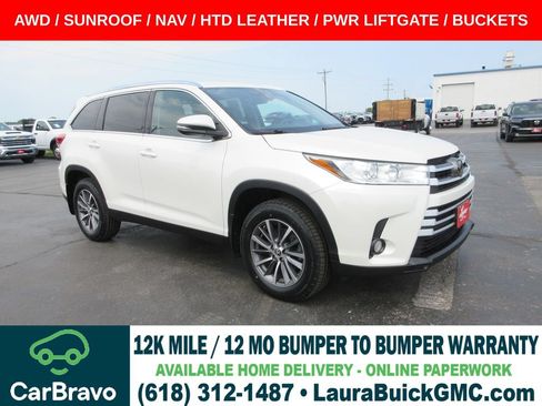 Used 2019 Toyota Highlander XLE AWD/4WD image 1