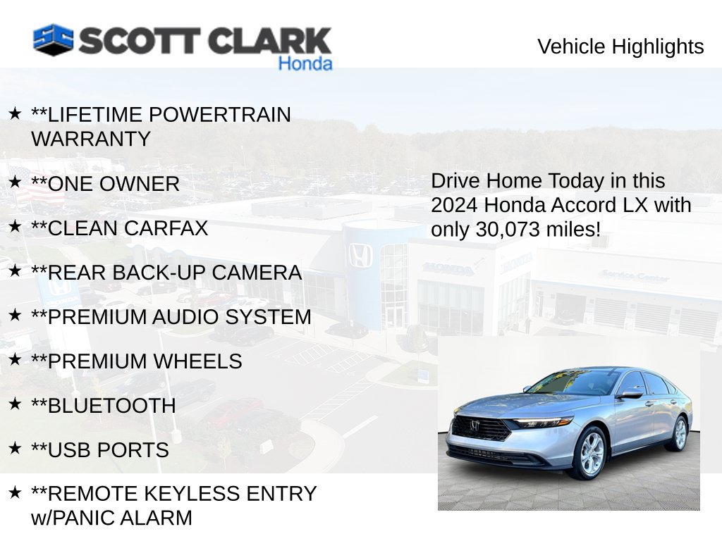 Used 2024 Honda Accord LX image 11