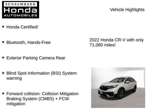 Certified 2022 Honda CR-V EX-L image 7
