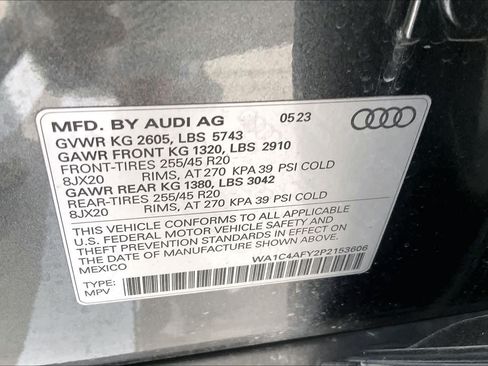 Used 2023 Audi SQ5 Prestige AWD/4WD image 34