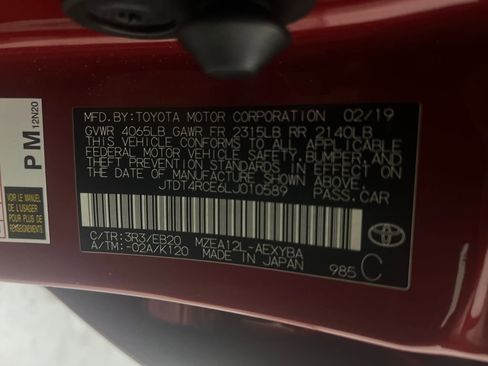 Used 2020 Toyota Corolla XSE image 79