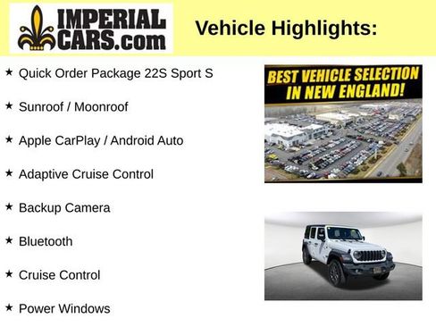Used 2025 Jeep Wrangler Unlimited Sport AWD/4WD image 8