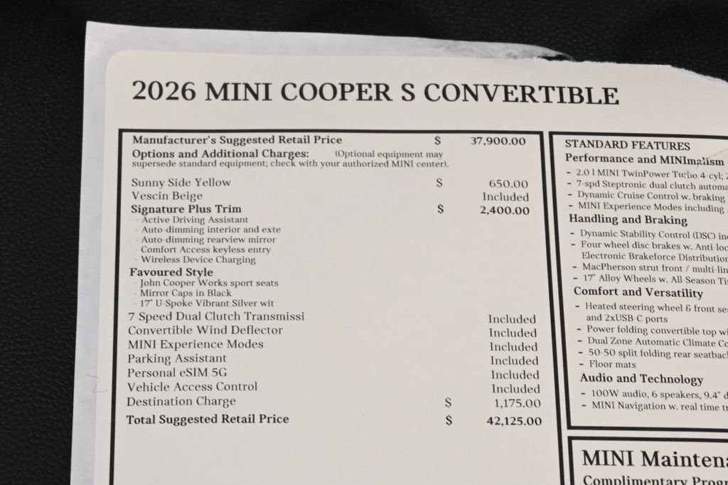 Used 2026 MINI Cooper S FWD image 25