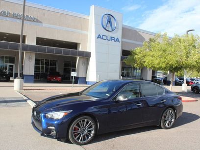 Used 2021 INFINITI Q50 Red Sport 400 w/ Proactive Package