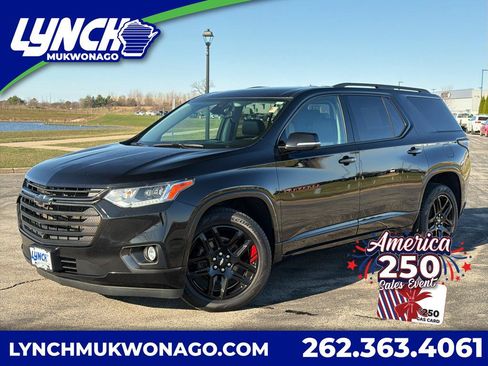 Used 2021 Chevrolet Traverse Premier w/ Redline Edition AWD/4WD image 1