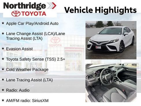 Certified 2023 Toyota Camry SE w/ Cold Weather Package image 2
