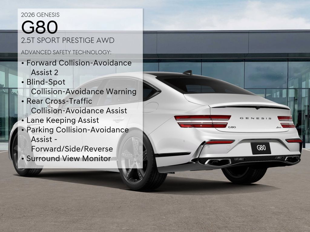 New 2026 Genesis G80 2.5T Sport Prestige AWD/4WD image 7