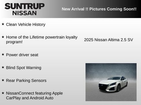 Used 2025 Nissan Altima 2.5 SV FWD image 6