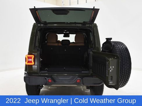 Used 2022 Jeep Wrangler Unlimited Sahara w/ LED Lighting Group AWD/4WD image 7