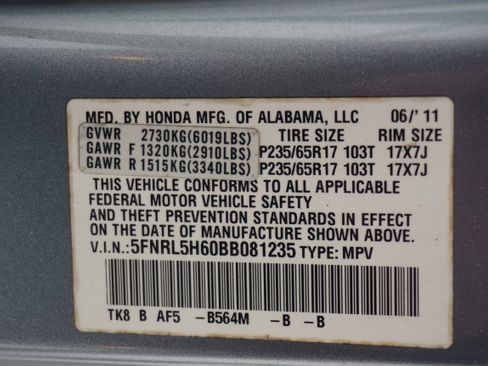 Used 2011 Honda Odyssey EX-L image 31