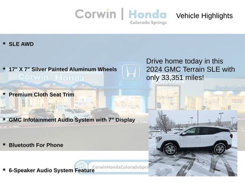 Used 2024 GMC Terrain SLE image 6