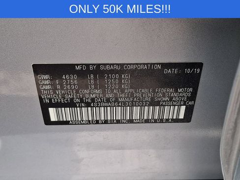 Used 2020 Subaru Legacy w/ Alloy Wheel Package AWD/4WD image 28