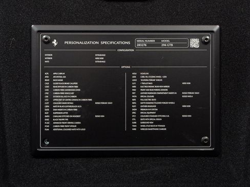 Certified 2022 Ferrari 296 GTB RWD image 44
