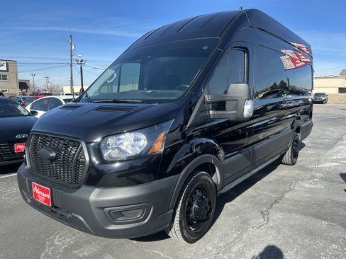 Used 2022 Ford Transit 350 148 High Roof Extended AWD w/ Load Area Protection Package image 2