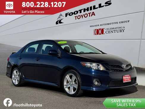 Used 2013 Toyota Corolla S w/ Premium Pkg image 1