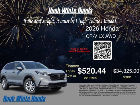 New 2026 Honda CR-V LX image 7