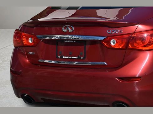 Used 2016 INFINITI Q50 Red Sport 400 image 26