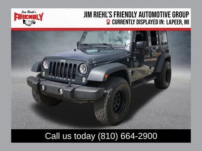 Used 2017 Jeep Wrangler Unlimited Sport w/ Quick Order Package 24S