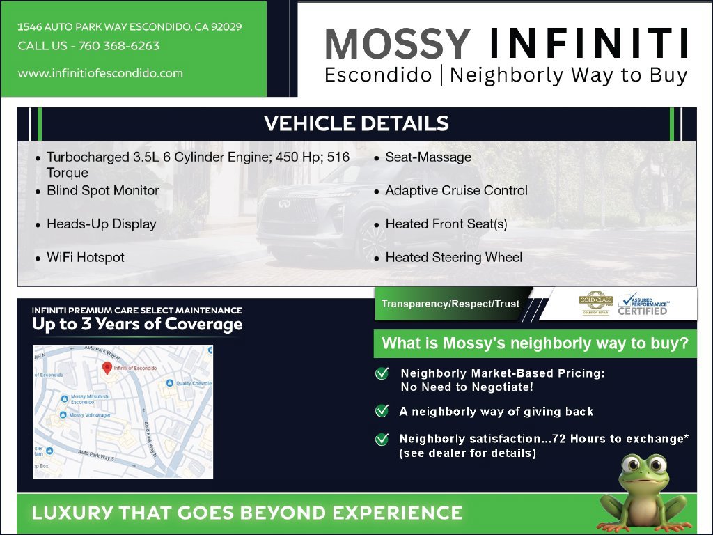 New 2027 INFINITI QX80 Autograph w/ Premium Cargo Package AWD/4WD image 3