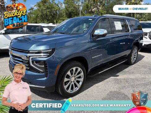 Used 2026 Chevrolet Suburban Premier w/ Sun And Tow Package RWD image 1