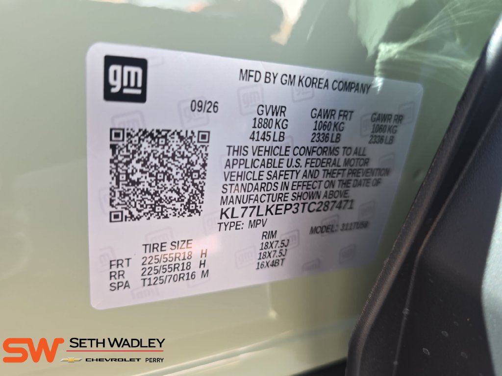 New 2026 Chevrolet Trax ACTIV w/ Driver Confidence Package FWD image 34