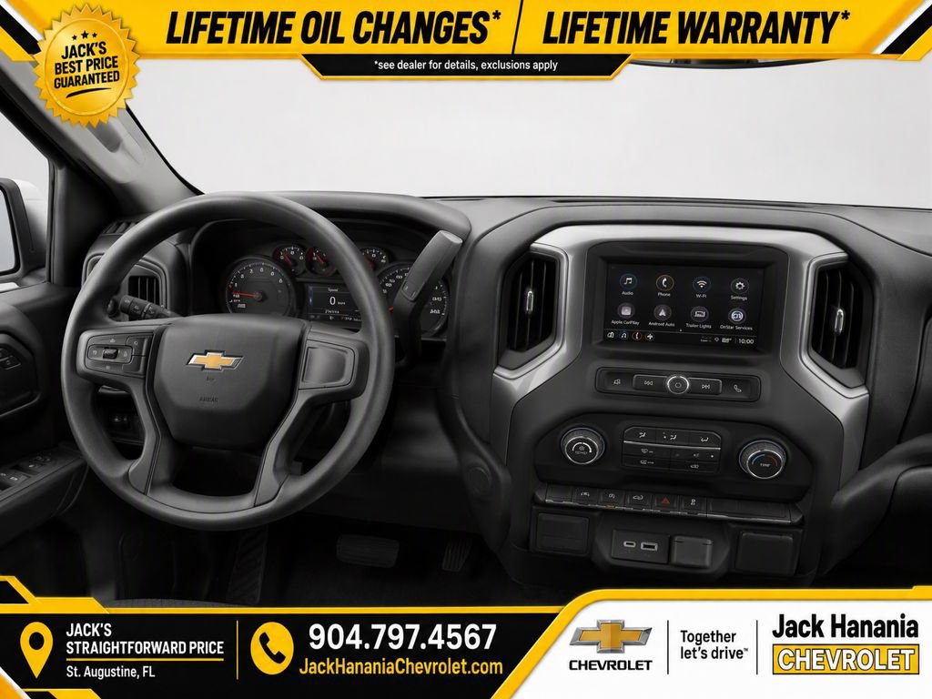 New 2026 Chevrolet Silverado 1500 Custom w/ Turbomax Blackout Package AWD/4WD image 11