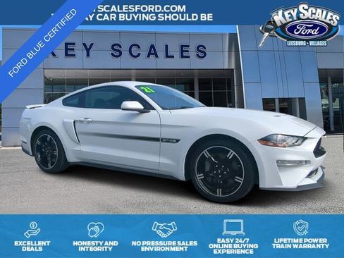 Certified 2021 Ford Mustang GT Premium w/ California Special Package RWD image 1
