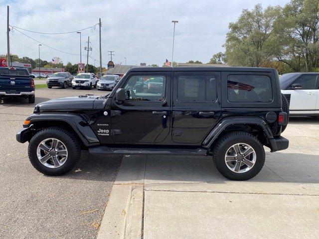 Used 2021 Jeep Wrangler Unlimited Sahara w/ Uconnect 4C Nav & Sound Group AWD/4WD image 7