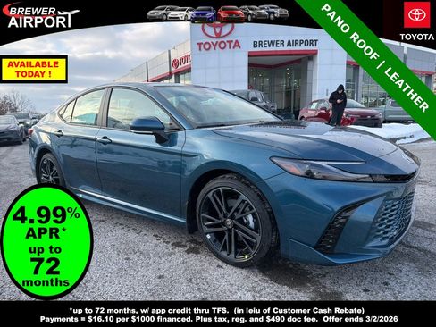 New 2026 Toyota Camry XSE image 1