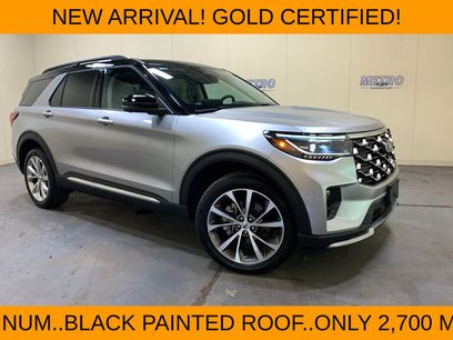Used 2025 Ford Explorer Platinum w/ Ultimate Package
