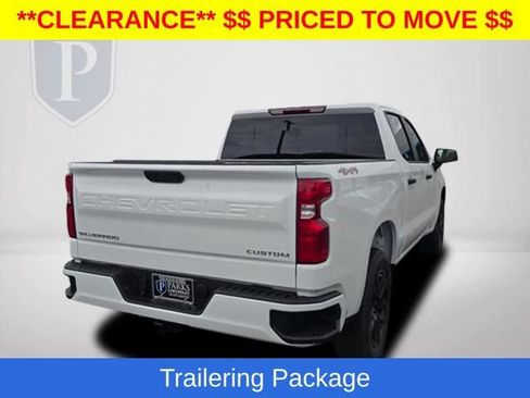 New 2026 Chevrolet Silverado 1500 Custom w/ LPO, Dark Essentials Package AWD/4WD image 9