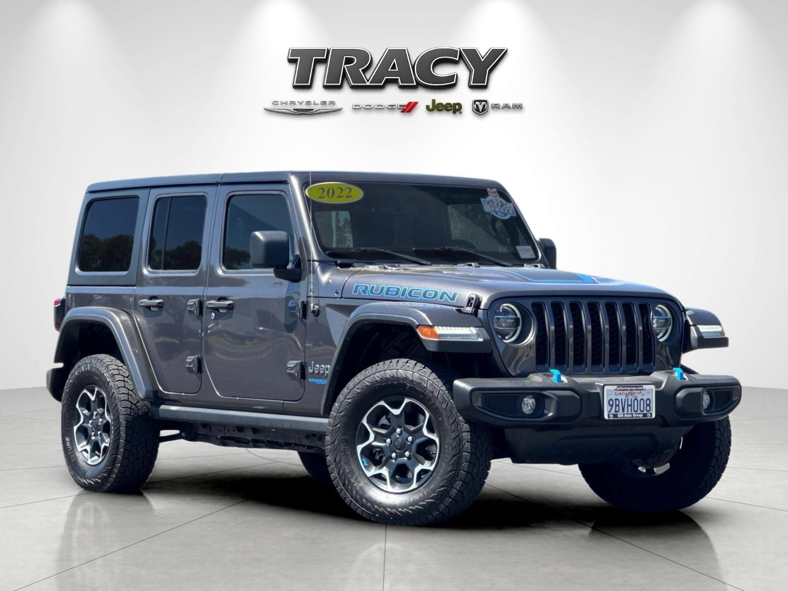 Used 2022 Jeep Wrangler Unlimited Rubicon 4xe w/ Cold Weather Group AWD/4WD image 2