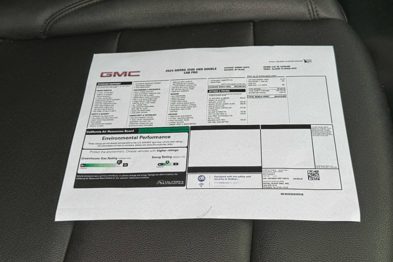 Used 2024 GMC Sierra 3500 Pro AWD/4WD image 41