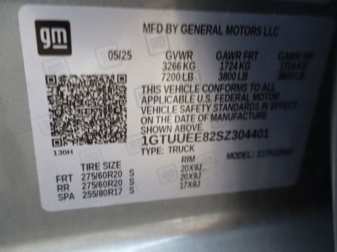 Used 2025 GMC Sierra 1500 AT4 w/ AT4 Premium Package AWD/4WD image 61