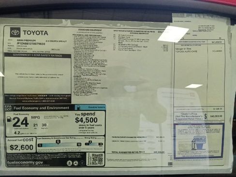 New 2026 Toyota GR86 Premium RWD image 31